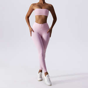 Leggings de Yoga Sólidos Personalizados OEM, de Alta Elasticidad, Transpirables, con Control de Abdomen, Fabricante de Ropa Deportiva - Product Image 5