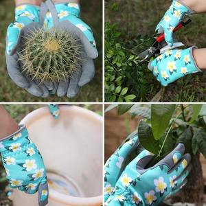 Gants de jardin d'hiver en cuir imperméables, respirants et anti-épines, très demandés, avec poignées confortables pour une protection optimale des mains - Product Image 3