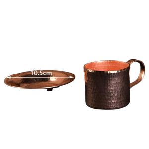 Solid 100% Pure Copper <b>Mugs</b> Classic Design 20 Oz <b>Large</b> Capacity Eco-Friendly Beer & Coffee <b>Mug</b> with Handle - Product Image 4