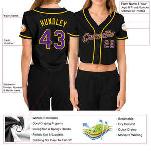 Camiseta Deportiva Corta de Malla con Cuello en V, Sublimada de Alta Calidad, para Béisbol y Sóftbol, para Mujer, Tallas Grandes, con Doble Tirante, de Secado Rápido - Product Image 5