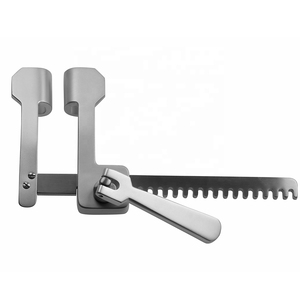 Écarteurs de côtes à lames réglables, mécanisme fluide, poignée durable, écarteurs de côtes de qualité supérieure, idéaux pour une utilisation médicale et les opérations hospitalières - Product Image 2
