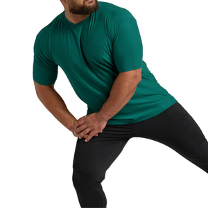 Camiseta Deportiva de Cuello Redondo para Hombre, 180g, Personalizable, Ajuste Atlético, Transpirable, Tejido de Punto, Diseño Deportivo, 180 Gramos - Product Image 1