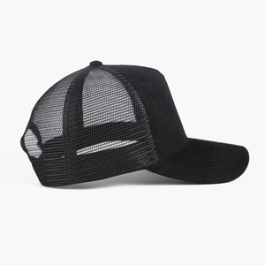 Unisex Brown <b>Mesh</b> Trucker Cap Casual Adjustable Hat For Adults Spring Summer Wear - Product Image 2