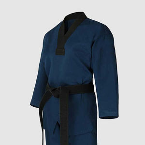 Uniforme de Judo Personalizado al por Mayor, Diseño de Moda, Transpirable, de Secado Rápido, Tejido Duradero de Poliéster/Algodón para Entrenamiento de Artes Marciales - Product Image 3
