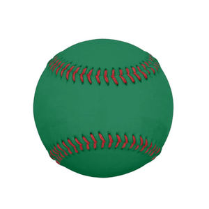 KATBROS INDUSTRIES - Pelota de Béisbol Verde Compuesta con Costuras Rojas, Tamaño Estándar, Modelo de Entrenamiento Duradero, para Diestros y Zurdos - Product Image 4