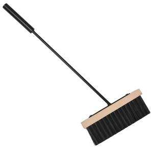 Chariot à bois de chauffage en acier noir 11,8''x13,8''x31,9'' Accessoire pour cheminées - Product Image 6