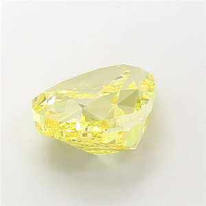 Diamant de laboratoire jaune vif taille poire certifié IGI 1,09 carat, excellente taille, pour monture de bijoux de créateur, bague de boutique - Product Image 2