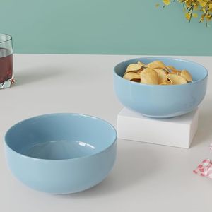 Bol en céramique de haute qualité, bol de service décoratif à bas prix pour la soupe, la salade, le riz, les pâtes et la table à manger - Product Image 1