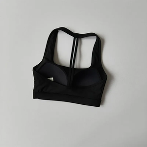 Soutien-gorge de sport d'été pour femme, à col halter en T, antichoc et de maintien, idéal pour la course, le fitness et le yoga - Product Image 4
