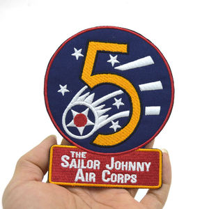 Factory Wholesale Custom Embroidered <b>Iron</b> <b>On</b> Patch High Precision Heat Press 3D Logo Applique Badge for Clothing Jackets Shirts - Product Image 4