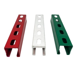 Thép hồ sơ Trung Quốc ĐỤC KÊNH c-kênh C phần purlins cán nguội C kênh thép mái Giàn - Product Image 3