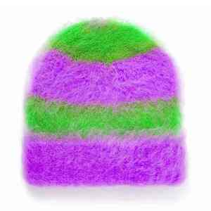 Bonnet classique tendance avec logo personnalisé, tricot multi-rib, 100 % acrylique, chaud, hiver, bordé, unisexe, broderie 3D, respirant, imperméable - Product Image 3