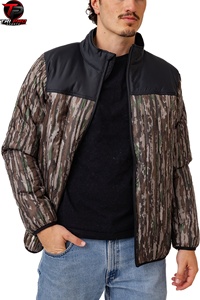 Veste Softshell Isolée Premium pour Homme, Légère, pour Chasse, Randonnée, Camping, Travail, Fermeture Éclair Intégrale, Col Montant, Imprimée, Idéale pour le Froid - Product Image 5