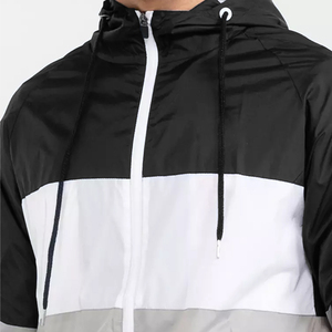 Custom Men's waterproof Hooded Windbreaker Jacket for Outdoor Sports Autumn Jogger <b>Wind</b> <b>Breaker</b> Zipper Closure Thin Thickness - Product Image 4
