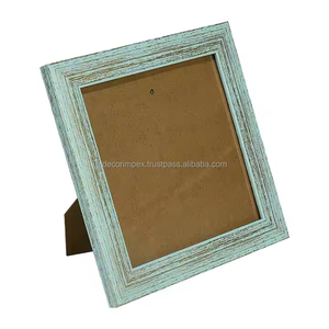 Décoration intérieure Cadres photo en bois Ornements de table Cadre photo en bois noir - Product Image 1