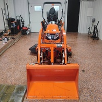 Tracteur utilitaire compact diesel automatique 4x4 Premium Original pour BX23S 75HP, conçu pour l'agriculture, l'aménagement paysager et les travaux lourds