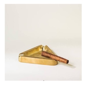 <b>Vintage</b> Design Solid Brass Square <b>Ashtray</b> Handmade Engraved Floral Design Decorative Metal Tray At Wholesale Price - Product Image 2
