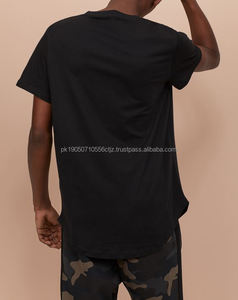 Nouvel arrivage T-shirt oversize manches courtes respirant fabriqué pour les hommes d'été de la meilleure qualité Vente en gros Impression personnalisée - Product Image 4