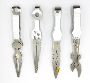 Pince à chicha et pique-charbon de luxe en acier inoxydable - Product Image 3