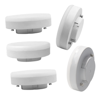 Ampoule LED en plastique WOOJONG GX53, super lumineuse, sans scintillement, luminaires de plafond résidentiels, large plage de tension 170-264V AC 2700-6500K