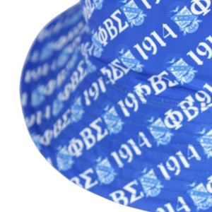 Phi Beta Sigma <b>Reversible</b> <b>Bucket</b> <b>Hat</b> for Men Lightweight Comfortable Fit Premium Fabric Greek Fraternity Apparel Casual Wear - Product Image 4