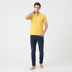 Men's for <b>T</b> <b>Shirt</b> Knitted Quick Dry Anti-pilling Short Sleeve Casual <b>Collared</b> Top Summer Outdoor Sports Daily Wear Beige - Product Image 2