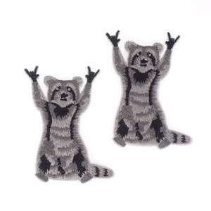 Premium Custom Embroidery Patch Wholesale <b>Iron</b> <b>On</b> Sew <b>On</b> Fabric Badges for Jackets Jeans Shirts Hats Bags Clothing Decorative - Product Image 5