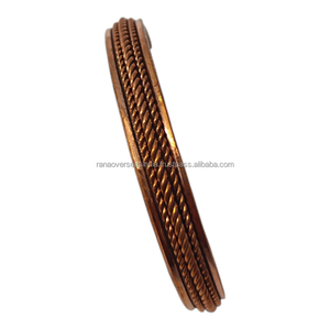 Pulsera Magnética de Cobre Estilo Boho para Mujer, Joyería Terapéutica Elegante para Meditación, Alivio de la Ansiedad y Energía Positiva - Product Image 6