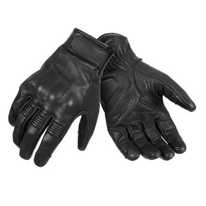Nayab Industries Unisex Durable Flexible Genuine Leather Polyurethane Full Finger Short Cuff Alpha Racing <b>Gloves</b> <b>Touch</b> <b>Screen</b> - Product Image 3