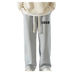 <span class=keywords><strong>Pantaloni</strong></span> da <span class=keywords><strong>donna</strong></span> in cotone a gamba larga, a vita media, con coulisse, vestibilità ampia, lunghezza intera, casual, colore tinta unita, con logo sul lato destro - Product Image 6