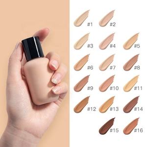 16 Shades Liquid <b>Foundation</b> Long Lasting Full Coverage Waterproof Oil Control Matte Base Makeup Liquid Face <b>Foundation</b> Cosmetic - Product Image 2