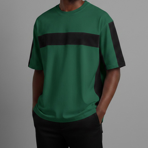 Men Oversize T Shirt Men Loose Fit Cotton Streetwear Casual Wear Soft Breathable Lightweight Everyday Outfit - Product Image 1
