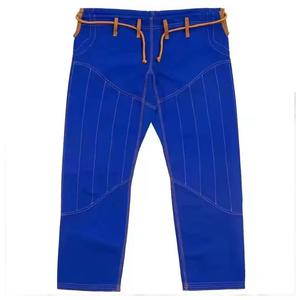 Kimono Ligero de Jiu Jitsu Brasileño 100% Algodón, Tejido Ripstop, Precio de Fábrica, Logotipo Frontal Personalizado, Uniforme de Entrenamiento Duradero - Product Image 4