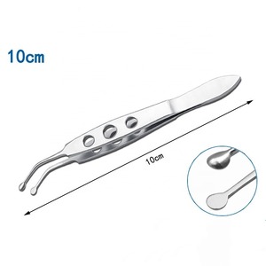 Pinzas Oftálmicas Metálicas para Masaje de Glándulas Palpebrales, Pinza para Glándulas de Meibomio, Pinza para Párpados, Herramienta Quirúrgica Médica - Product Image 3