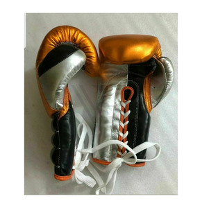 Gants de boxe professionnels personnalisés avec logo, confortables, 10oz 12oz 14oz 16oz, en cuir de vachette, pour entraînement de combat, motif imprimé - Product Image 6