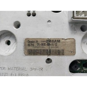 Panel de Instrumentos Usado ORIGINAL para Grand Cherokee WJ 2003-2004, 56042916AM - Product Image 4