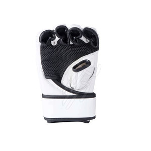 Venta Directa de Fábrica, Guantes de MMA de Cuero, Medios Dedos, Impermeables, Unisex, Equipo de Seguridad para Entrenamiento de Boxeo y Artes Marciales - Product Image 3