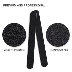 Limas y Pulidores de Uñas de Acero Inoxidable Personalizadas de Doble Cara, Grano 80, Profesionales, Reutilizables para Manicura y Cuidado de Uñas - Product Image 3