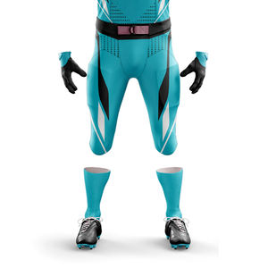 Uniforme de Fútbol Americano Personalizable de Alta Calidad, Cintura Alta, Transpirable, Antibacterial, de Secado Rápido, para Verano, Conjunto de Manga Corta - Product Image 5