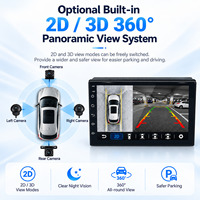 Lecteur multimédia automobile HANTUE Android 16, 8 cœurs, 4G/WiFi, BT5.4, DSP, double DIN, autoradio 7 pouces, 360 ° Caméra surround