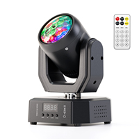 U`King 30W Mini LED Moving Head Lichter DJ Party Beleuchtung LED Magic Ball Strahleffekt Bühnenlicht mit Fernbedienung
