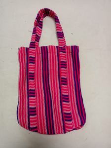 Bolso Tote de Lona Premium Bordado a Mano, Color Sólido, de Algodón, Estilo Boutique, Artesanal, con Bordado Cian y Cadenas para la Playa - Product Image 5