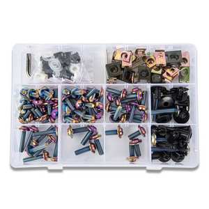 Kit de vis XXUN pour <span class=keywords><strong>BMW</strong></span> S1000RR S1000R S1000XR R <span class=keywords><strong>Nine</strong></span> <span class=keywords><strong>T</strong></span> R-nineT HP4 Accessoires de moto Kit complet de boulons de carénage - Product Image 2