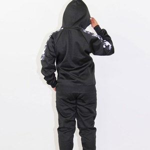 Conjuntos Deportivos para Niños al por Mayor, Diseño Personalizado, 100% Algodón, Corte Ajustado, para Entrenamiento de Fútbol, Manga Larga, Secado Rápido, Transpirables, de Felpa - Product Image 4