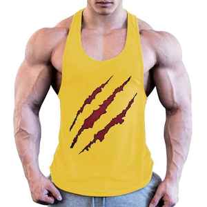 2026 Cheap Price Men Tank Top Fitness Manufactures Solid Color Custom Mens Sublimation Running <b>Vest</b> in High Quality Sale - Product Image 6