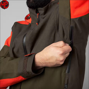 Veste de chasse fonctionnelle et durable, veste isolée pour temps froid, veste de chasse imperméable camouflage - Product Image 3