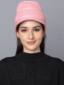 Gorro de Invierno Premium para Mujer, Diseño Casual con Bordado Geométrico, Suave y Cómodo, Tejido de Alta Calidad a Precio de Mayoreo - Product Image 4