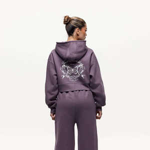 Nuevo Conjunto Deportivo de Alta Calidad con Diseño Personalizado, Conjunto Deportivo de 2 Piezas para Mujer, Sudadera con Capucha y Pantalones Deportivos Transpirables, Conjunto para Gimnasio y Ropa Urbana - Product Image 2