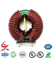 Inducteur de mode commun à courant élevé 100uH-700uH pour l'alimentation à découpage, la suppression des interférences électromagnétiques (EMI) et le filtrage du bruit, à enroulement toroïdal