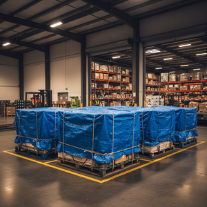 Lona de Carga Ultra Resistente Recubierta de PVC, Lona de Carga Súper Gruesa y Resistente para Cubrir Camiones, Remolques y Contenedores - Product Image 2